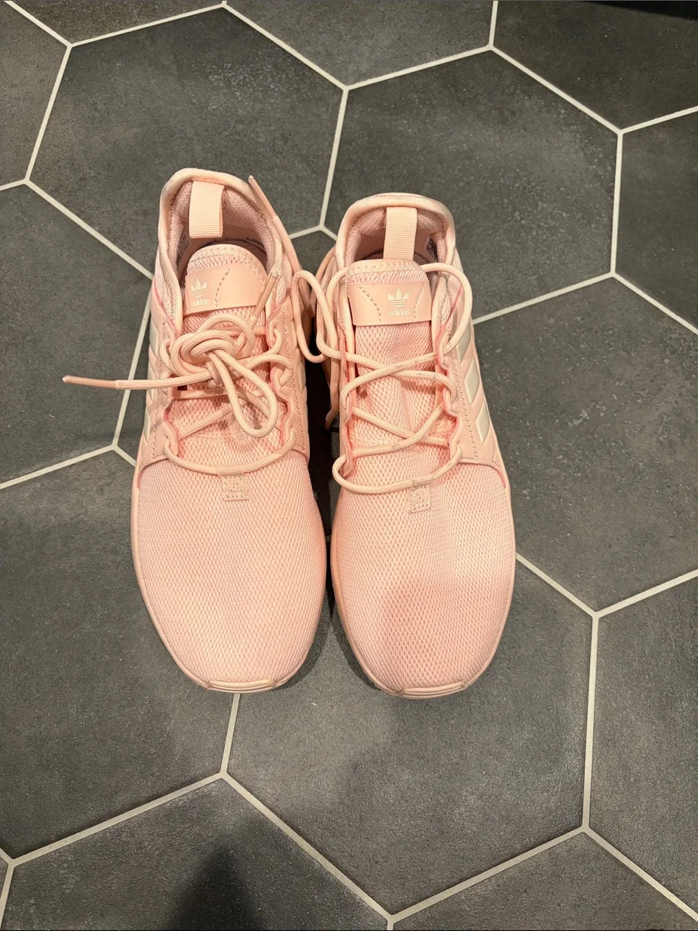 ADIDAS Girls' X_PLR J Icey Pink Sneakers Size 5
